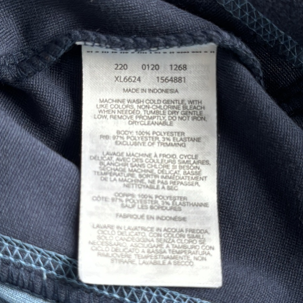 Columbia Light Weight Color Block Fleece XXL. NWT - Picture 9 of 9